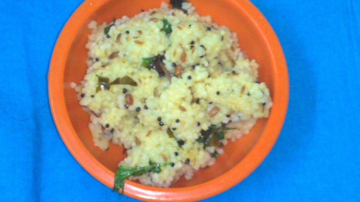 வரகு அரிசி உப்புமா